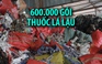 Tây Ninh tiêu hủy gần 600.000 gói thuốc lá nhập lậu