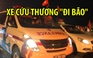 Xe cứu thương, xe lôi “đi bão” ở Sài Gòn mừng U.23 Việt Nam