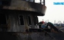 Tàu chở 4.000 lít dầu D.O cháy đen khi đang sửa chữa