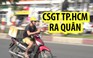 CSGT TP.HCM ra quân bảo đảm trật tự giao thông dịp Tết
