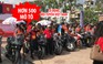 Hơn 500 mô tô siêu “khủng” diễu hành cổ động đội tuyển Việt Nam