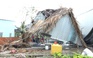 Bão số 2 kèm theo lốc xoáy làm hư hỏng hàng trăm căn nhà, trụ sở, trường học