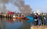 Mùng 3 Tết, cháy tàu cá liên hoàn nghi do thắp hương, thiệt hại 14 tỉ đồng