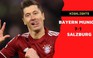 Highlights Bayern Munich 7-1 Salzburg: Lewandoski lập hat-trick, Hùm xám đè bẹp Bò mộng