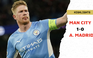 Highlights Manchester City 1-0 Atletico Madrid: Kevin De Bruyne lập công