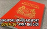Muốn có passport quyền lực nhất thế giới? Hãy trở thành công dân Singapore