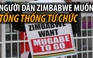 Mặc người dân phản đối, Tổng thống Zimbabwe không muốn thoái vị