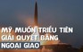 Mỹ thúc giục Triều Tiên không rời bỏ con đường ngoại giao sau vụ thử tên lửa mới