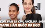 Angelina Jolie ‘bịn rịn’ chia tay con trai cả du học ở Hàn Quốc