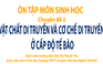 Ôn thi THPT 2018 môn Sinh học: Chương 2 Vật chất di truyền và cơ chế di truyền ở cấp độ tế bào