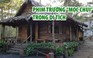 Cận cảnh phim trường “mọc chui” trong di tích thắng cảnh hồ Tuyền Lâm