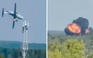 Máy bay quân sự Nga lao xuống đất nổ tung trong chuyến bay thử nghiệm