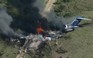 Máy bay bùng cháy khi cất cánh, tất cả 21 người trên khoang sống sót