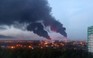Kho xăng dầu Nga bốc cháy gần Ukraine