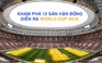 Khám phá 12 sân vận động diễn ra World Cup 2018