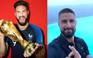 Olivier Giroud cạo đầu sau khi Pháp vô địch World Cup