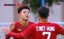 Đức Chinh dứt điểm bằng chân trái nâng tỷ số lên 2-0