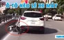 ‘Thót tim’ trước cảnh Mazda CX-5 kéo lê Yamaha Exciter trên phố Hà Nội