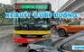 Xe buýt ‘cướp đường’, suýt đâm hai ô tô con tại Hà Nội