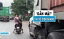 Tài xế container ‘chiếm’ làn xe máy bị hai thanh niên chặn đầu xe dằn mặt