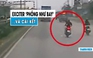 Nam thanh niên ‘phóng’ Yamaha Exciter lạng lách tông vào xe ben, bất tỉnh trên quốc lộ