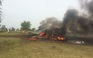 Chiến đấu cơ MiG-27 rơi ở Ấn Độ, bốc cháy dữ dội