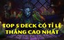 Whisper of the Old Gods:Top 5 bộ bài có tỉ lệ thắng cao nhất