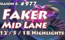 Video LMHT: Faker luyện tập Vel'Koz đường giữa, hành nát Karthus