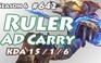 Video LMHT: SSG Ruler cầm Ezreal bắn Sivir ngộp thở