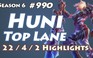 Video LMHT: Huni vác Riven lên top bán hành Irelia