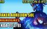 Video LMHT: Faker vác Aurelion Sol ra mid bán hành Vel'Koz