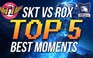 Video LMHT: 5 tình huống đỉnh nhất trận SKT đối đầu ROX Tigers CKTG 2016