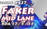 Video LMHT: Faker cầm Aurelion Sol hành hạ Twisted Fate