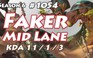 Video LMHT: SKT T1 Faker cầm Cassiopeia bán hành Ryze