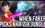 Video LMHT: SKT T1 Faker cầm Kha'Zix đi rừng siêu bá đạo